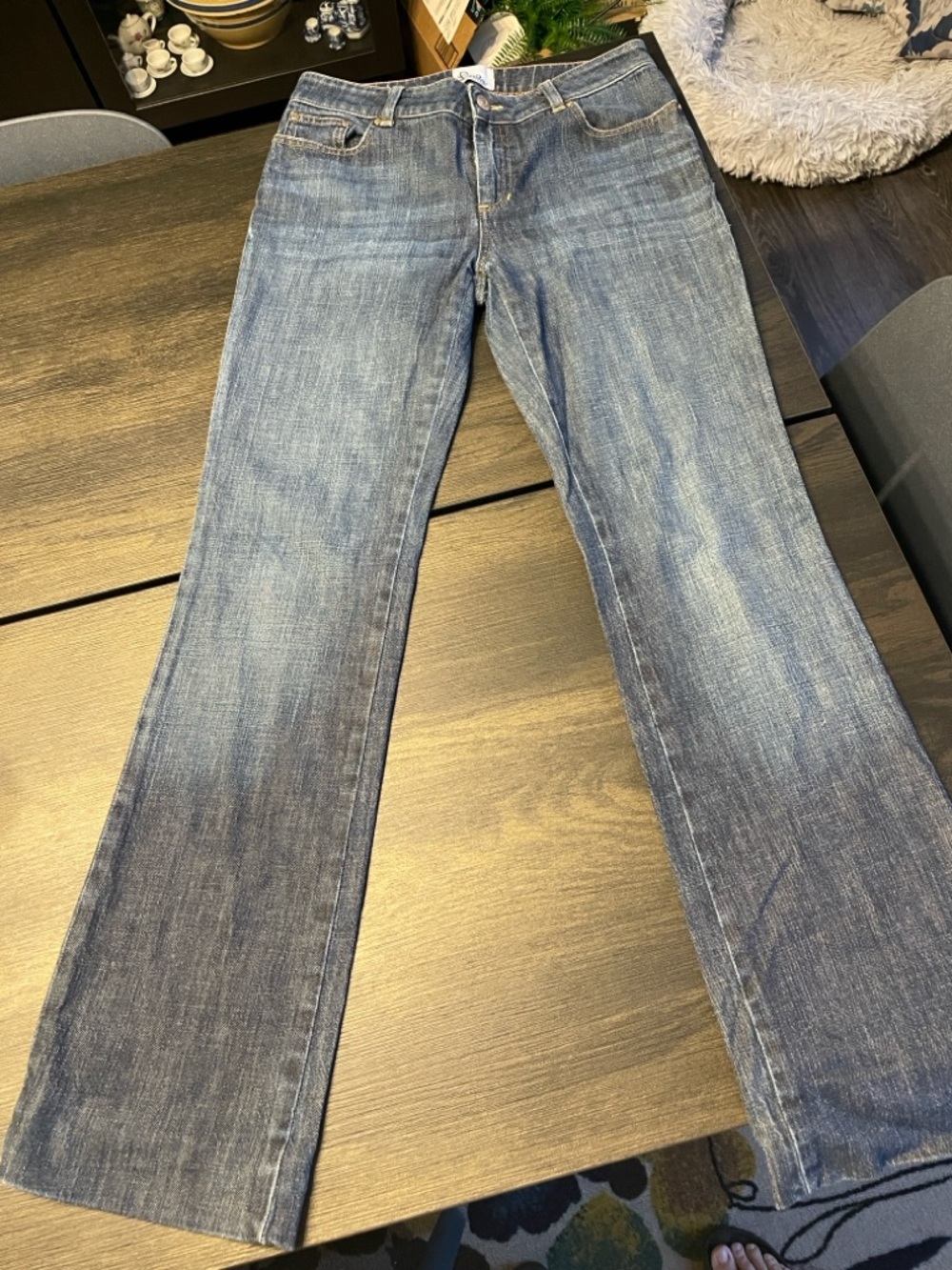 Lilly Pulitzer Women's Blue Flared Jeans